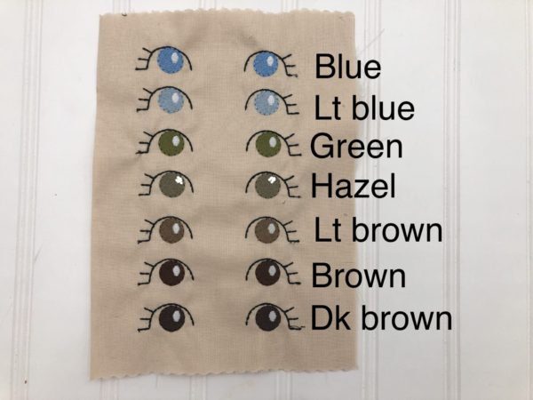 Eye Color Chart